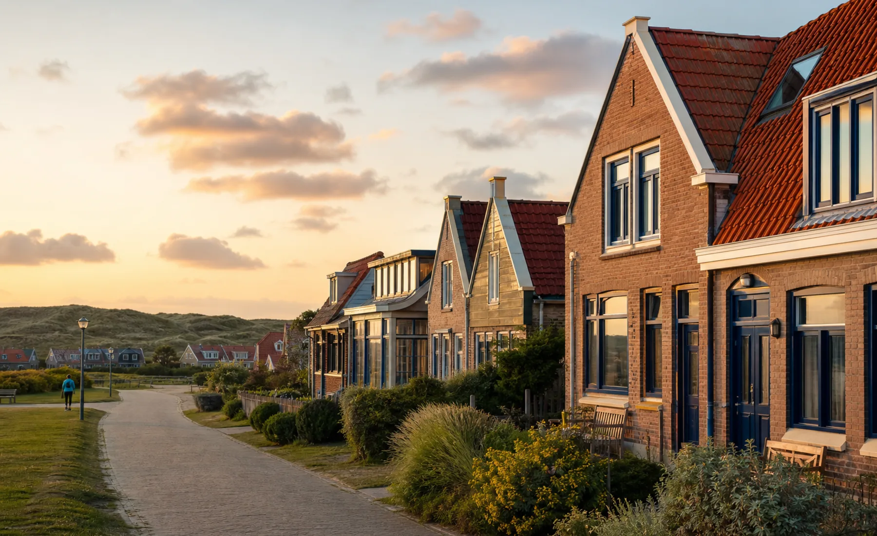 Sfeerbeeld van eilandvastgoed op Ameland